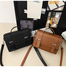 Minimalist Unisex Shoulder Bag Fashionable PU Leather Crossbody Bags Small Flip Style Messenger Bags for Women Designer Handbag