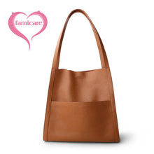 2026 Women's Frosted Leather Tote Bag Large Capacity Soft Suede Bucket Handbag Lady Minimalist Underarm Hobo Shoulder Bag