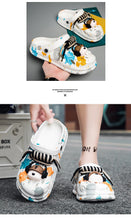 Men's Fashionable and Unique Clogs with DIY Accessories, Suitable for Indoor and Outdoor Garden and Beach Wear