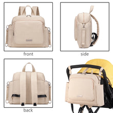 Soboba Women's Diaper Backpack Large Capacity with Stroller-Hanging Straps Portable Light Nappy Changing Bag for Babies