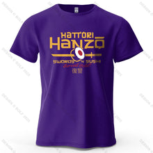 Hattori Hanzo Printed Men's T-Shirt 100% Cotton Oversized Anime Fashion Graphic Tees for Women Tops Streetwear Cultural Apparel