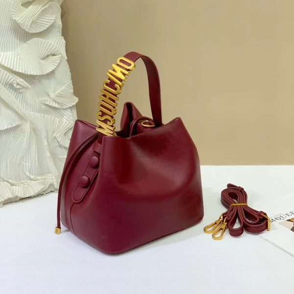 Elegant Trendy Diaper Bag For Women Minimalist Leather Tote Large Capacity Designer Commuter Fashionable Vintage Shoulder Bag