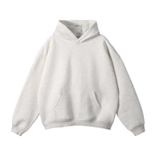 ZODF New Thick 350gsm Fleece Hooded Hoodies For Men Unisex Winter Oversized Loose Basic Solid Sweatshirts Pullovers Coats HY0631