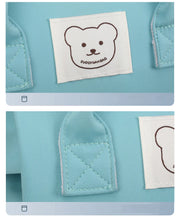 Baby Nappy Bag Mommy Maternity Backpack Baby Diaper Bag For Stroller Fashion Printed Bear Large Capacity Waterproof Diaper Bag