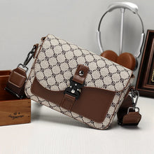 High-End Men's Stylish Crossbody Bag PU Leather Sling Bag Minimalist Business Shoulder Bag Perfect for Daily Commute Travel
