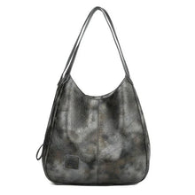 Women Soft PU Leather Tote Bag Vintage Shoulder Handbag Minimalist Top Handle Casual Everyday Purse