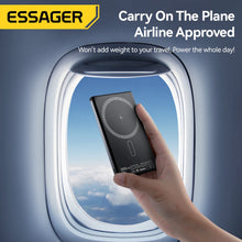 Essager Thin Wireless Power Bank 5000mAh Fast Wireless Charge Powerbank Magnetic External Battery Charger for iPhone 16 15 14 13