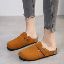 Fashion Shevalues Clogs Women Men Classic Cork Mules Suede Slippers Cork Clogs Slippers Antislip House Sandals with Arch Support