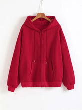 Oversize Women Hoodies Casual Solid Zip Up Hooded Sweatshirt Harajuku Korean Loose Couple Hoodie Jacket Coat Streetwear