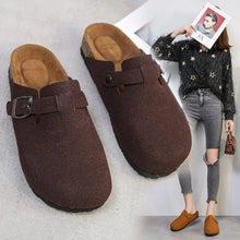 Fashion Shevalues Clogs Women Men Classic Cork Mules Suede Slippers Cork Clogs Slippers Antislip House Sandals with Arch Support