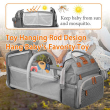 Diaper Bag Waterproof Diaper Bag Backpack Moms Dads With USB Charging Port Baby Shower Gifts Large Capacity Diaper Backpack Grey