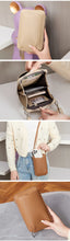 Classic and Minimalist Women's Handbag Fashionable PU Leather Large Capacity Shoulder Bag Solid Color Crossbody Zipper Phone Bag