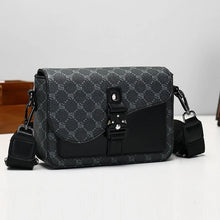 High-End Men's Stylish Crossbody Bag PU Leather Sling Bag Minimalist Business Shoulder Bag Perfect for Daily Commute Travel