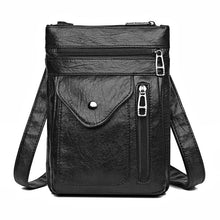 Ladies' Soft Leather Shoulder Bag, Mobile Phone Bag, Layered Bag, Mailman, One Shoulder Luxury Designer, Ladies' Handbag, Wallet