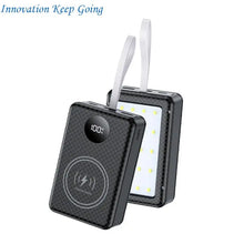 E65C High Capacity 10 Cell 18650 Battery Shell Support Wireless Charging For DIY Power Banks And Outdoor Use Battery Case