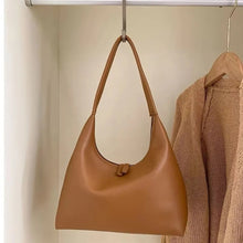 New Double Zipper Leather Hobo Bag Small Size Slouchy Design Shoulder Purses Minimalist Slouchy Tote Handbag Women's Fashion