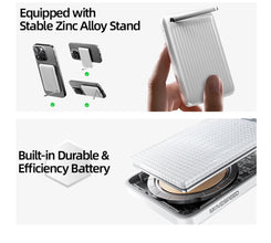 MOVESPEED P03 Qi2 Magnetic Power Bank 10000mAh 15W Wireless Portable Charger with Stand Powerbank for Magsafe for iPhone 16 15