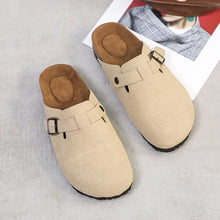 Fashion Shevalues Clogs Women Men Classic Cork Mules Suede Slippers Cork Clogs Slippers Antislip House Sandals with Arch Support