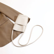 Women Pu Leather Mobile Phone Bag Minimalist Casual Crossbody Bag Fashion Versatile Waterproof Shoulder Bag Pure Color Tote Bags