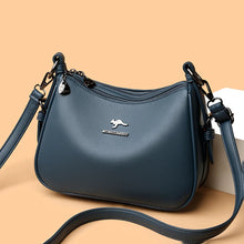 Luxury Designer Women's Handbag High-Quality Leather Retro Minimalist Crossbody Shoulder Bag Female Purse