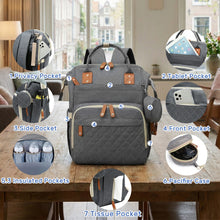 Lightweight Baby Changing Bag Unisex Backpack Nappy Bags Diaper Travel Bag for Mom and Dad | Pacifier Holder