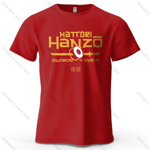 Hattori Hanzo Printed Men's T-Shirt 100% Cotton Oversized Anime Fashion Graphic Tees for Women Tops Streetwear Cultural Apparel