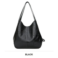 Women Soft PU Leather Tote Bag Vintage Shoulder Handbag Minimalist Top Handle Casual Everyday Purse
