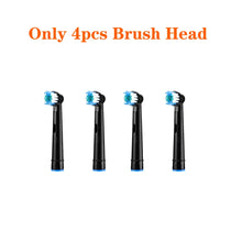 Intelligent Rotating Electric Toothbrush, Rechargeable Rotary Toothbrush Compatible with Oral B Replacement Electric Brush Heads