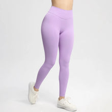 Women's Seamless Cropped Leggings - Peach Butt-Enhancing & Lifting for Yoga, Running & Fitness