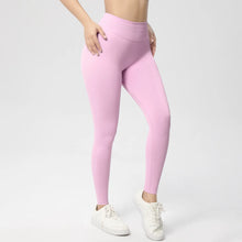 Women's Seamless Cropped Leggings - Peach Butt-Enhancing & Lifting for Yoga, Running & Fitness