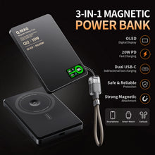 Magnetic Wireless Powerbank Qi 2.1 USB-C Fast Charging External Battery for iPhone 12-17 Pro Airpods Watch Xiaomi 10000mAh