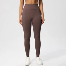 Women's Seamless Cropped Leggings - Peach Butt-Enhancing & Lifting for Yoga, Running & Fitness