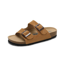 New Boston Clogs Slippers For Women Men Cork Sandals Femme Hombre Suede Mules Slides With Arch Mujer Zuecos Shoes