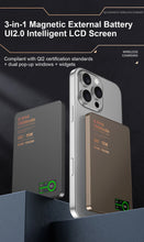 Wireless Magnetic Powerbank Fast Charing Spare Portable External Battery for iPhone 12-17 Promax Watch Airpods 5000/10000mAh