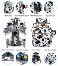 Changing Bag Backpack Baby Changing Backpacks with Large Capacity Portable Travel Nappy Bag with Foldable Cot with Multifunctional Baby Bags and Mobile Changing Mat Baby Bed Backpack