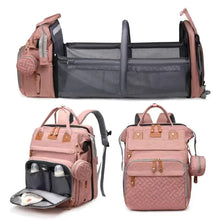 Diaper Bag Waterproof Diaper Bag Backpack Moms Dads With USB Charging Port Baby Shower Gifts Large Capacity Diaper Backpack Grey