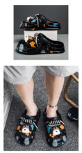 Men's Fashionable and Unique Clogs with DIY Accessories, Suitable for Indoor and Outdoor Garden and Beach Wear