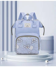 Baby Nappy Bag Mommy Maternity Backpack Baby Diaper Bag For Stroller Fashion Printed Bear Large Capacity Waterproof Diaper Bag