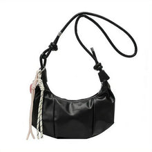 Women's Crescent Shoulder Bag Elegant PU Leather Handbag 2026 Trendy Crossbody Purse Minimalist Chic Daily Evening Bag