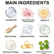 SEYHZE Collagen Essence Serum – A skincare product formulated with collagen, ceramides, aloe vera, and centella asiatica. Design