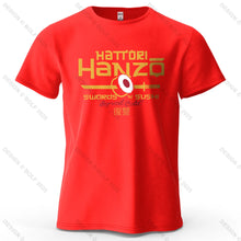 Hattori Hanzo Printed Men's T-Shirt 100% Cotton Oversized Anime Fashion Graphic Tees for Women Tops Streetwear Cultural Apparel