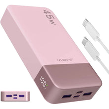 JUOVI Powerbank 20000mAh 45W Fast Charge Power Bank, Super Fast Charging Portable Charger with LED Display for iPhone 17 16 15
