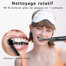 Electric Toothbrush Rotary Cleaning Teeth Brush Waterproof Electronic Tooth Brush With Timer Rechargeable Toothbrush with 8 Head
