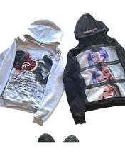 Harajuku Y2k Casual Print Hoodies Women Grunge Streetwear Sweatshirt Tops Goth Oversized Hoodie Clothes Tracksuit Men Clothing