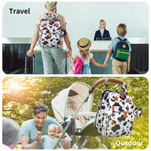 Changing Bag Backpack Baby Changing Backpacks with Large Capacity Portable Travel Nappy Bag with Foldable Cot with Multifunctional Baby Bags and Mobile Changing Mat Baby Bed Backpack