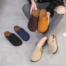 Fashion Shevalues Clogs Women Men Classic Cork Mules Suede Slippers Cork Clogs Slippers Antislip House Sandals with Arch Support