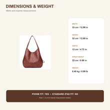 Women Soft PU Leather Tote Bag Vintage Shoulder Handbag Minimalist Top Handle Casual Everyday Purse