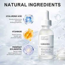 2% Hyaluronic Acid + B5 Serum Moisturizing Nourishing Dry Smooth Face Skin Care Pore Shrinking Moisturizing Serums Skincare 30ml