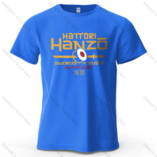 Hattori Hanzo Printed Men's T-Shirt 100% Cotton Oversized Anime Fashion Graphic Tees for Women Tops Streetwear Cultural Apparel
