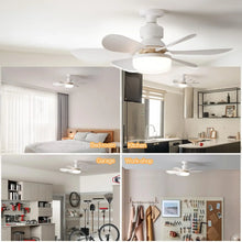 LED 40W ceiling fan light Comfortable ventilation remote control dimming suitable for living room study household use 85-265V